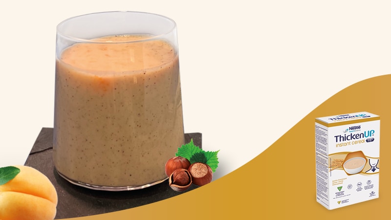 crème aux noisettes avec ThickenUP Instant Cereal